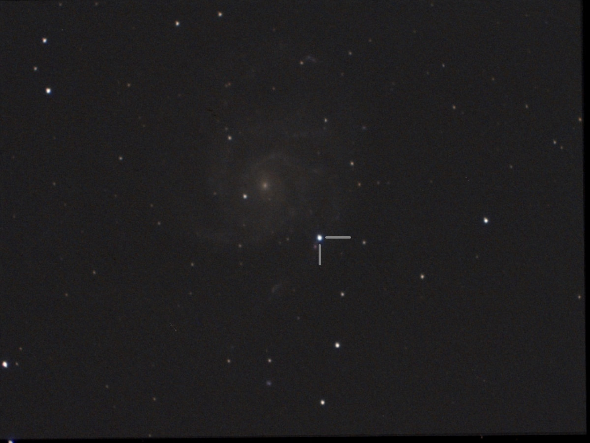 M 101 mit Supernova SN2023ixf am 28.05.2023