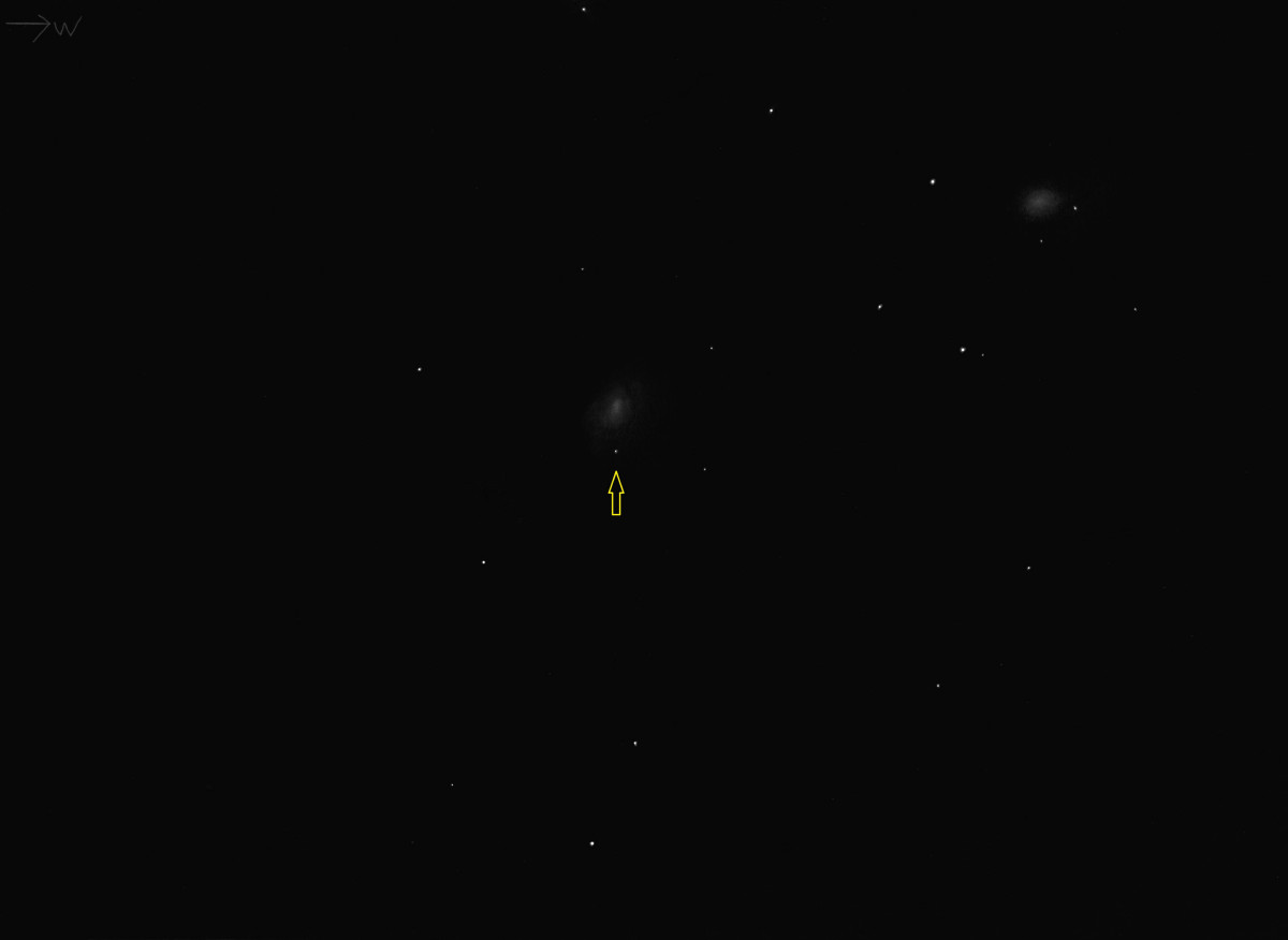 Mrk 205 Qs/ NGC 4319/4291 mit 16"; 257x, GG: 6m3, 6/2023