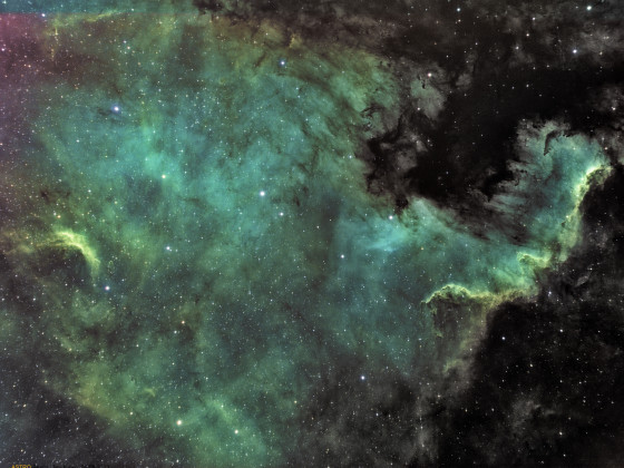 NGC7000 Hubble