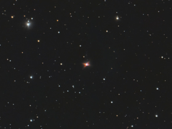 V777 Monocerotis - Roter Rechtecknebel mit 8"SC