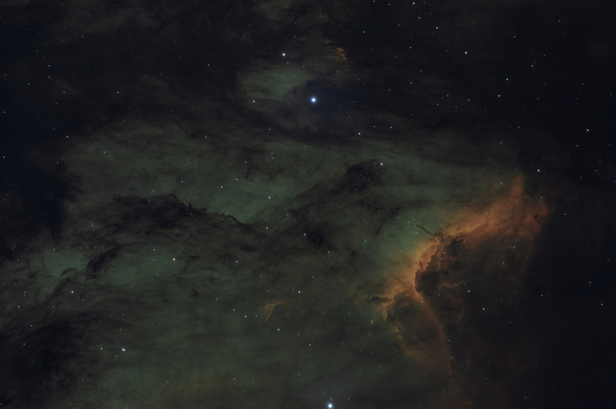 NGC 7000 Pelikannebel "Hubble"