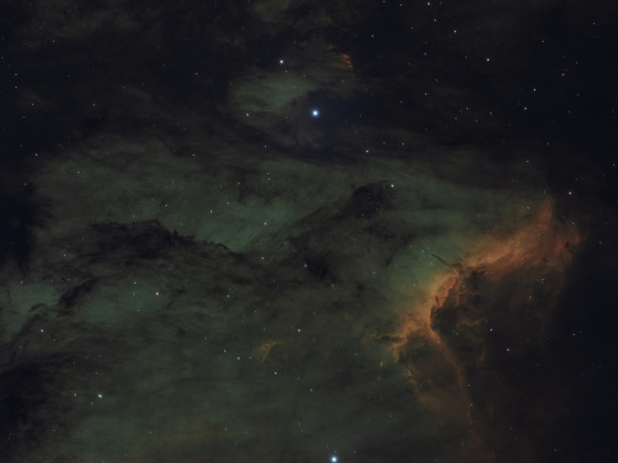 NGC 7000 Pelikannebel "Hubble"