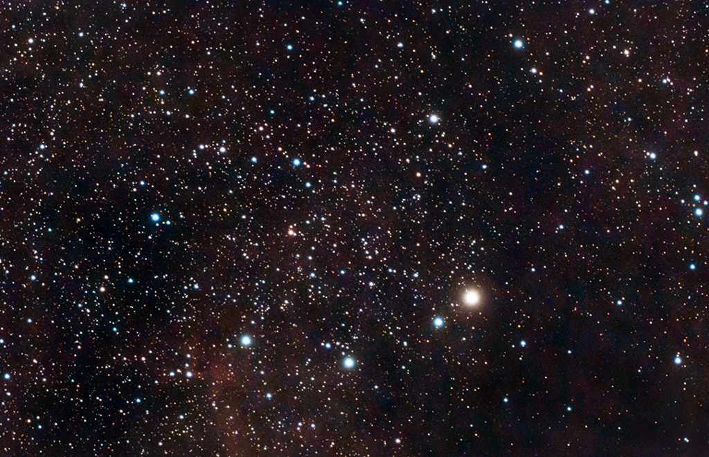 NGC6989 Offener Sternhaufen mit der Vaonis Stellina