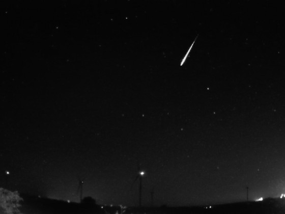 Meteor (Perseide) am 13.08.2023 um 03:47:04 Uhr MESZ
