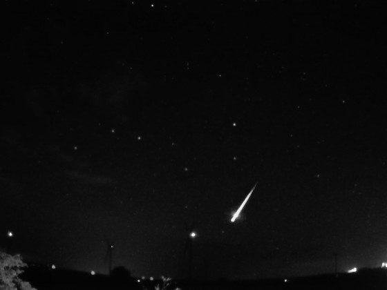 Perseiden-Meteor am 14.08.2023 um 02:37:55 Uhr MESZ