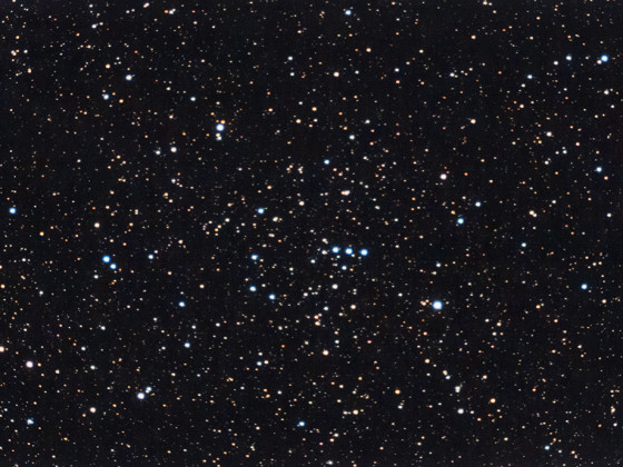 NGC7281 Offener Sternhaufen mit der Vaonis Stellina
