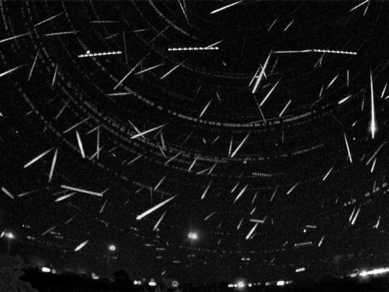 Perseiden-Meteore in der Nacht vom 15. auf den 16.08.2023