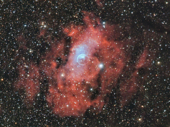 C11 / NGC 7635 / Sh2-162 - Blasennebel