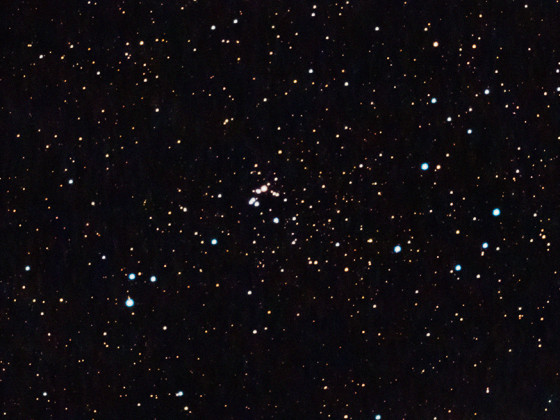 NGC7031 Offener Sternhaufen mit der Vaonis Stellina
