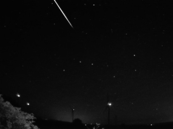 Meteor am 20.08.2023 um 02:32:05 Uhr MESZ