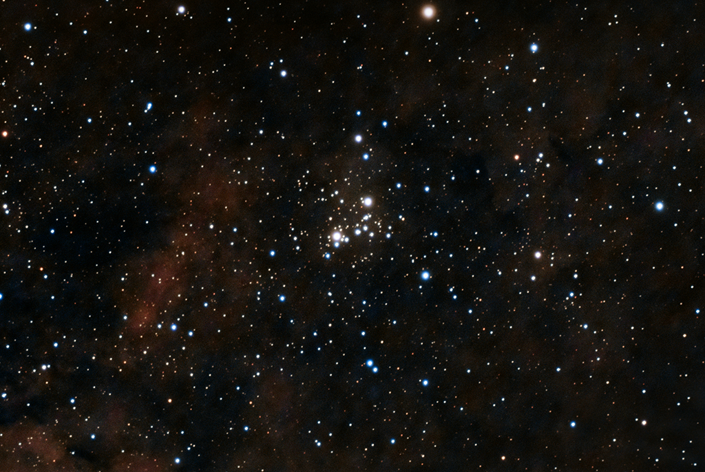 NGC6910 Offener Sternhaufen mit der Vaonis Stellina