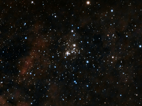 NGC6910 Offener Sternhaufen mit der Vaonis Stellina