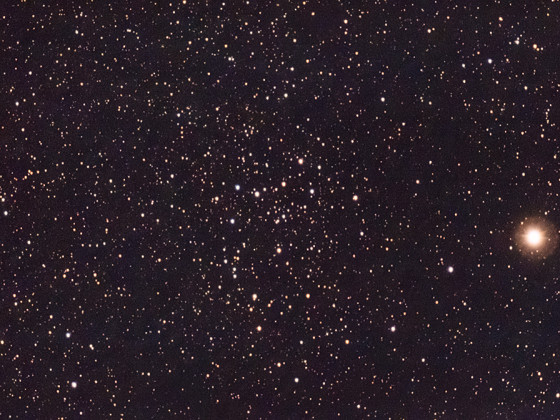 NGC6664 / Mel209 Offener Sternhaufen mit der Vaonis Stellina