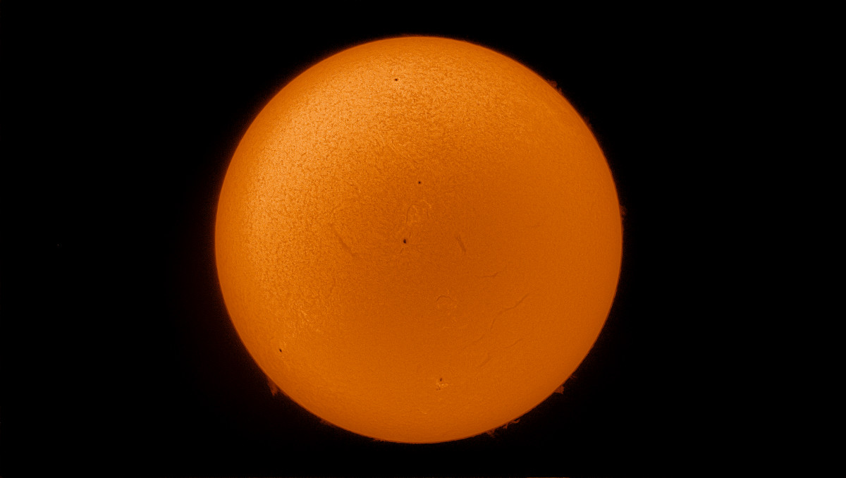 H-Alpha Sonne vom 20. August