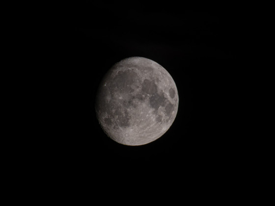 Mond (86%, zunehmend) am 28.08.2023