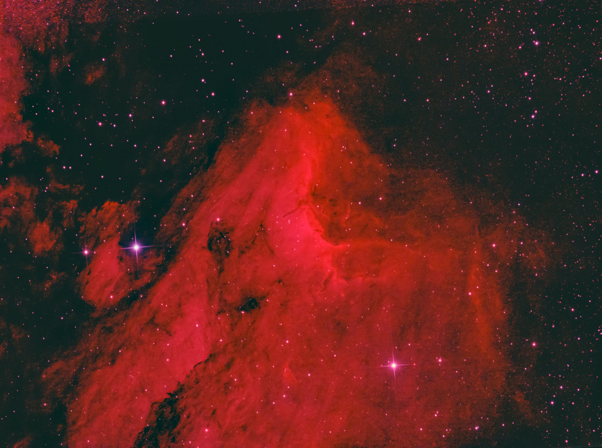 Pelikannebel IC 5070 im Sternbild Schwan
