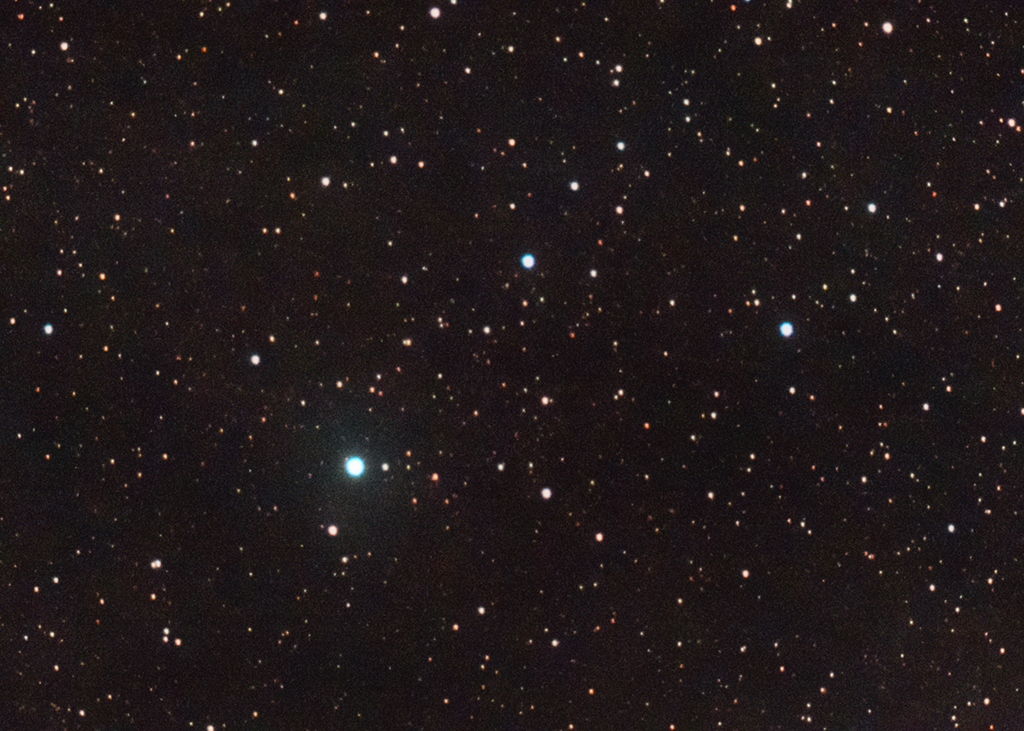 NGC6625 Offener Sternhaufen mit der Vaonis Stellina