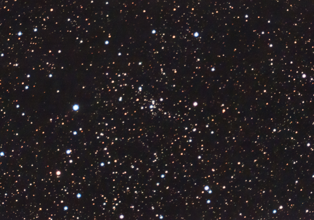 Berkeley 7 Offener Sternhaufen mit der Vaonis Stellina