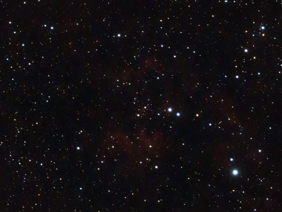 Berkeley 90 Offener Sternhaufen mit der Vaonis Stellina