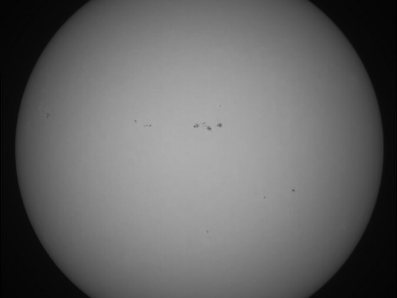 Sonne 05.09.2023 - 8" Newton - EOS 700D - Weißlicht