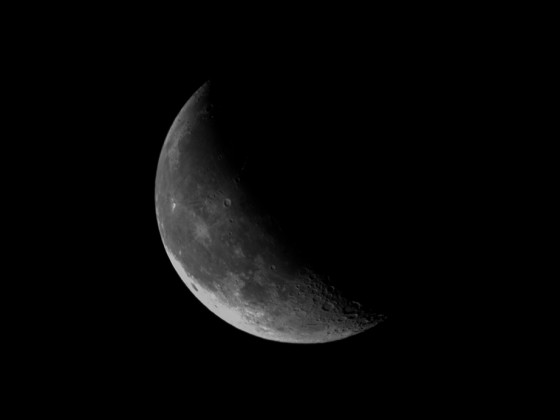 Mond (39%, abnehmend) am 08.09.2023 um 05:00Uhr mit der Vaonis Stellina