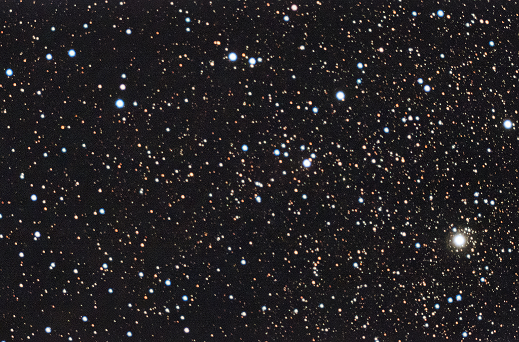Dolidze42 Offener Sternhaufen mit der Vaonis Stellina