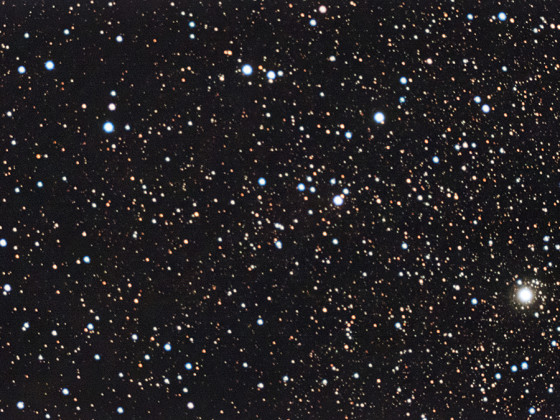 Dolidze42 Offener Sternhaufen mit der Vaonis Stellina