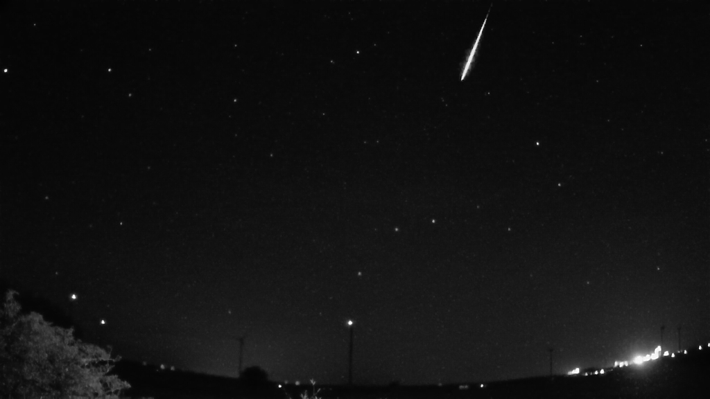 Meteor am 09.09.2023 um 03:05:04 Uhr MESZ