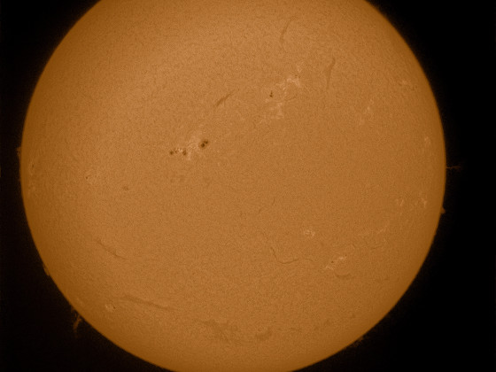 H Alpha Sonne vom 10. September