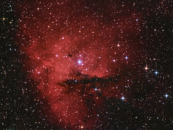 LRGB + H-alpha vom NGC 281