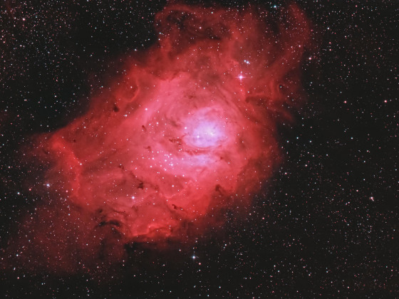 Lagunennebel M 8 im Sternbild Schütze