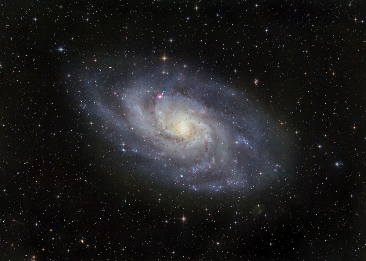 Messier 33 die Triangulum Galaxie