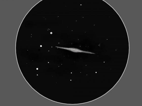 NGC 5746 Galaxie Virgo
