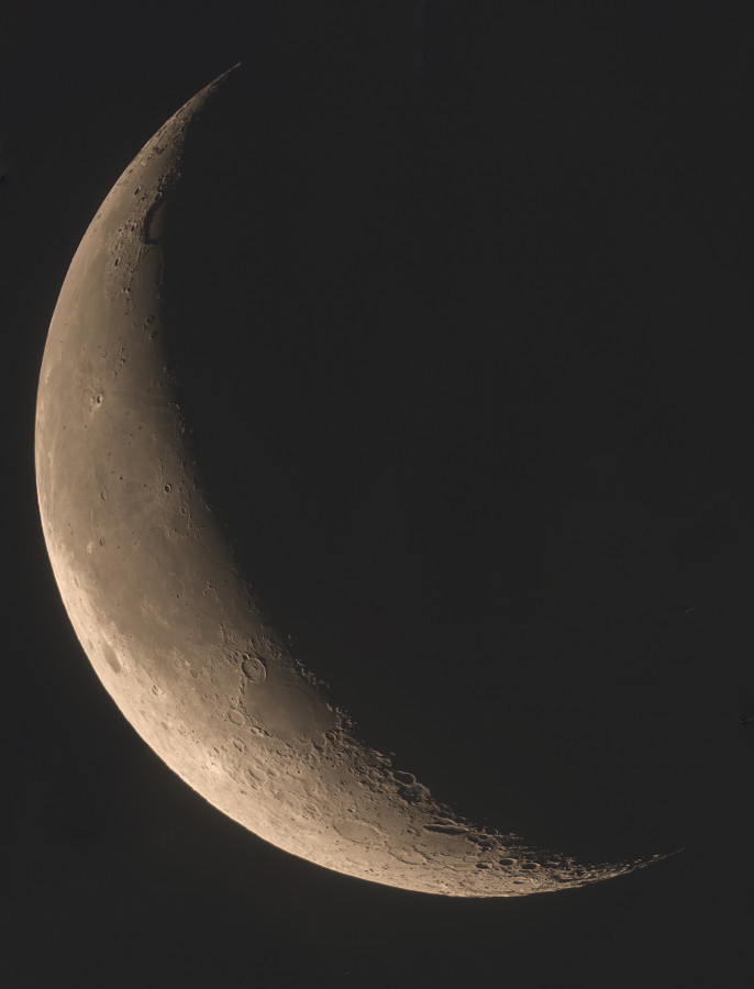abnehmender Mond (20% beleuchtet)