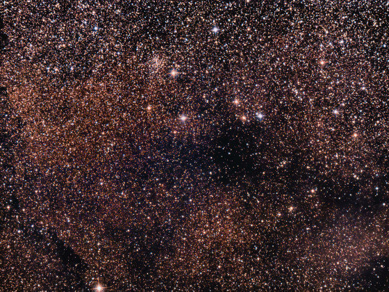 Kleine Sagittariussternwolke M 24 mit NGC 6603