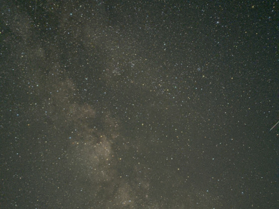 Mein erstes Smartphonefoto der Milchstraße