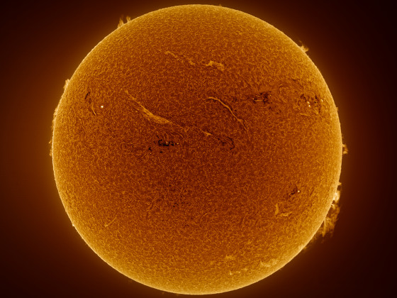 Sonne vom 14. September 2023