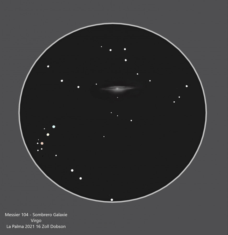 Messier 104 Sombrero GX Virgo