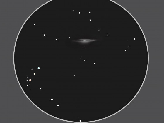 Messier 104 Sombrero GX Virgo