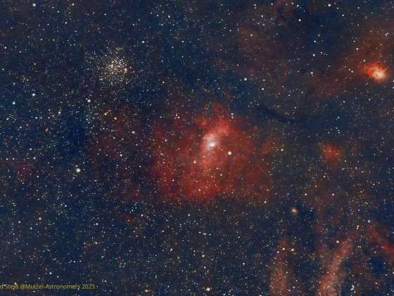 NGC 7635 und M52