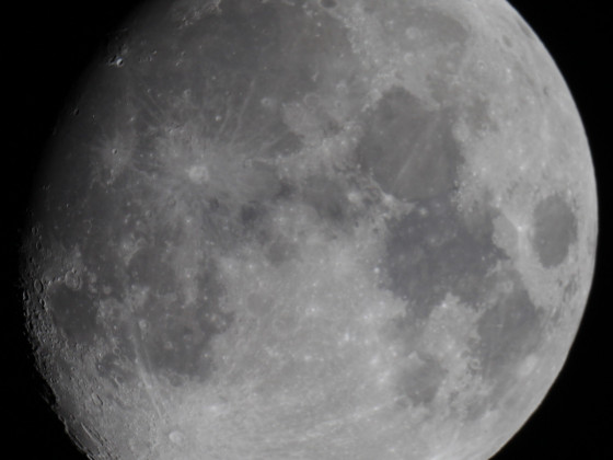 Mond 26.09.2023 - 8" Newton - Einzelbild