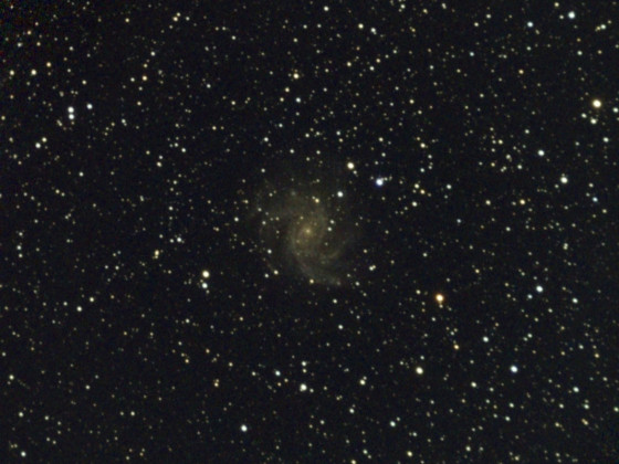 NGC6946 Feuerwerksgalaxie mit dem Seestar S50