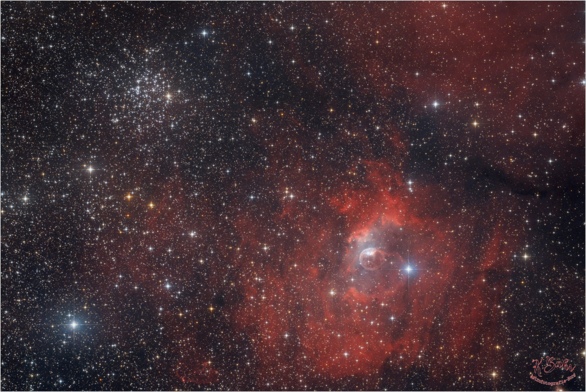 NGC7635 und M52