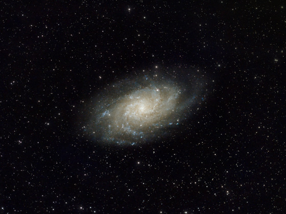 M33 / NGC598 Dreicksgalaxie (ODM 10/2023) Neubearbeitung vom 01.10.2023