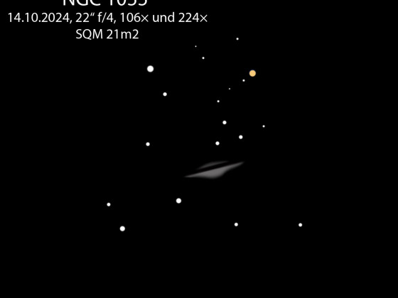 NGC 1055 im Cetus