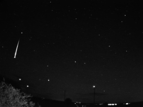 Meteor am 22.10.2023 um 03:20:21 Uhr MESZ