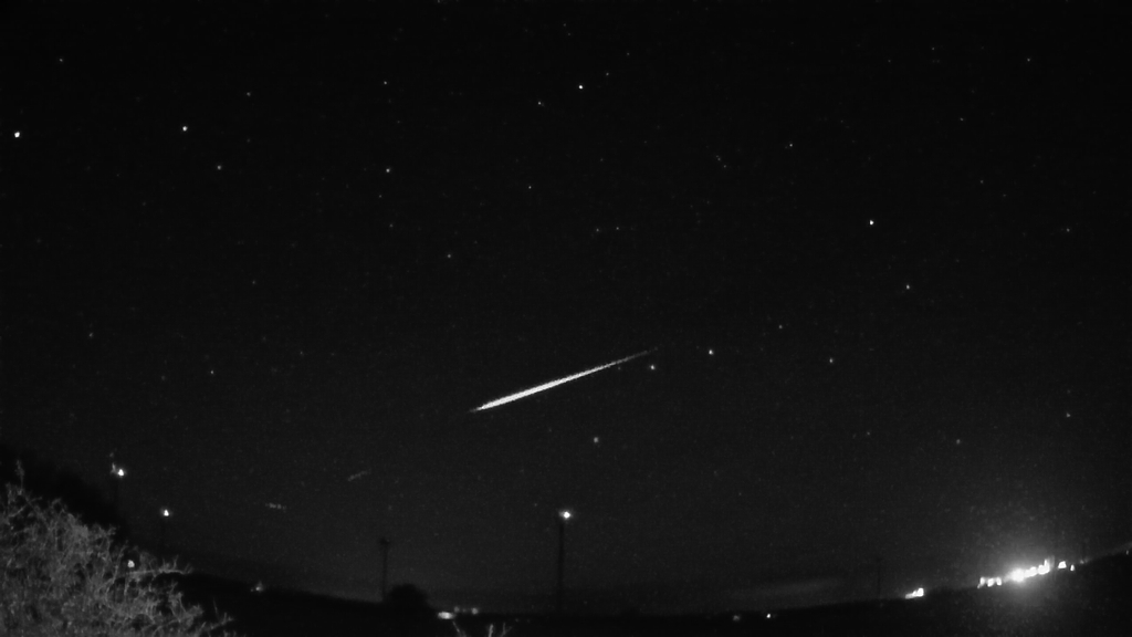 Meteor am 23.10.2023 um 00:21:45 Uhr MESZ