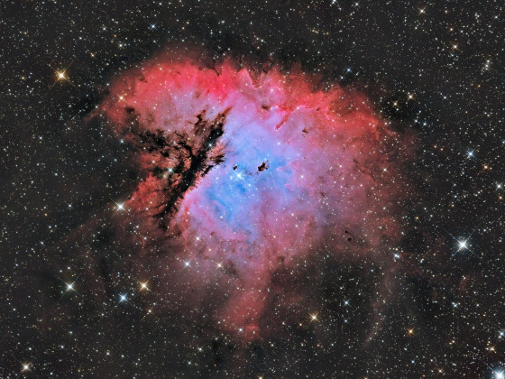NGC 281 / IC 11 / Sh2-184 - Pac-Man-Nebel