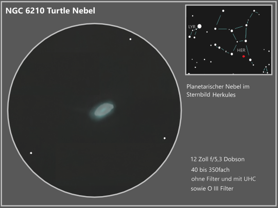 NGC 6210 Turtle Nebel