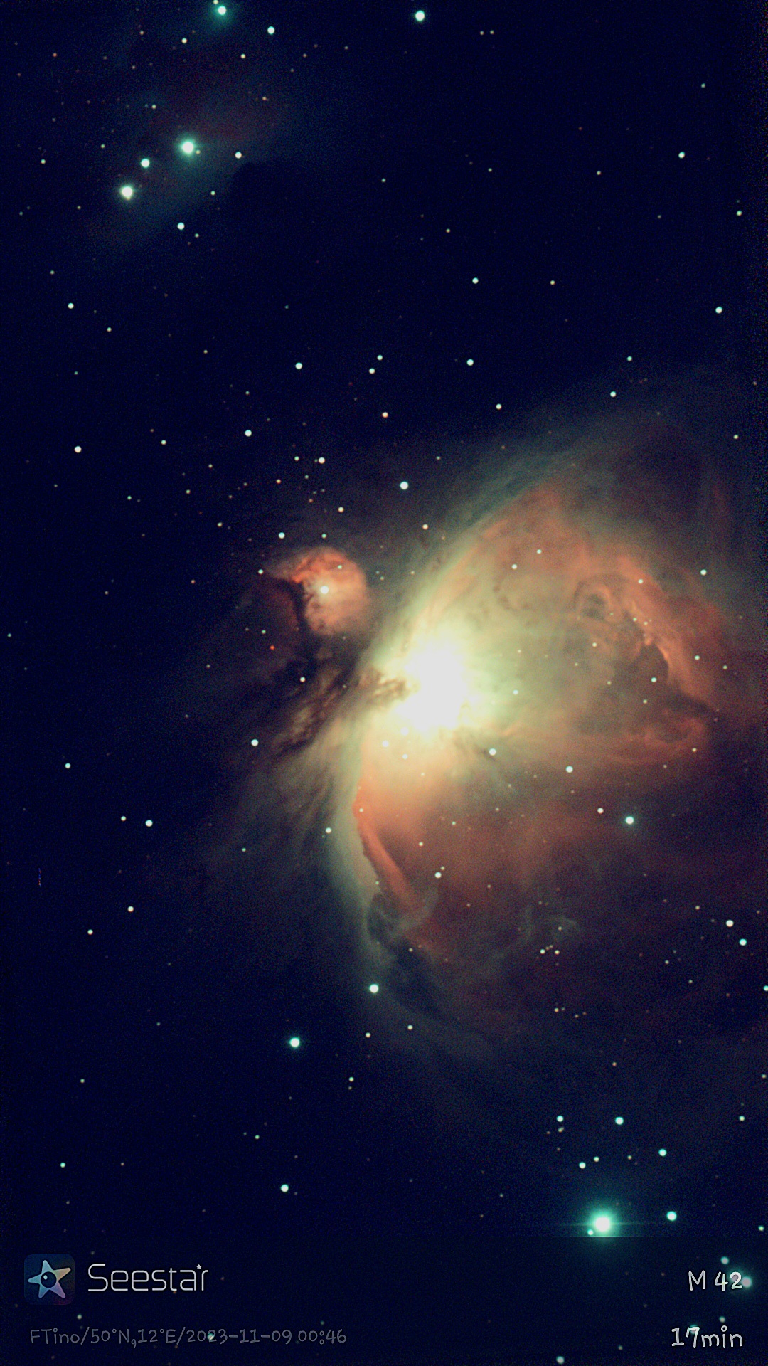 M42 mit dem Seestar